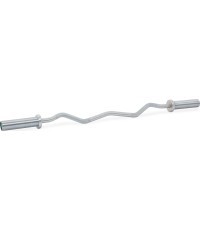 Pivot Fitness Professional Olympic EZ Curl Bar