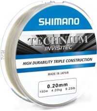 Spoles Shimano Technium Invisitec, 300m, 0.255mm, 6.7kg, pelēkas krāsas