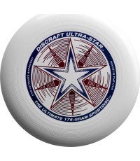 Летающий диск Ultrastar Frisbee 175 г, белый