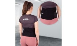 Неопреновый пояс inSPORTline Waistpire - Чёрный