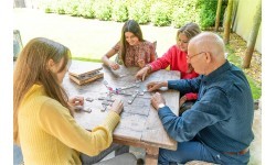 Longfield Mexican Train domino Double 12 koka kastē