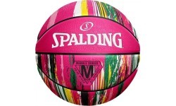 Баскетбольный мяч Spalding Marble Series, розовый (размер 6)