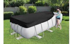 PowerSteel 9.3ft BESTWAY Pool Cover