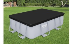 PowerSteel 9.3ft BESTWAY Pool Cover