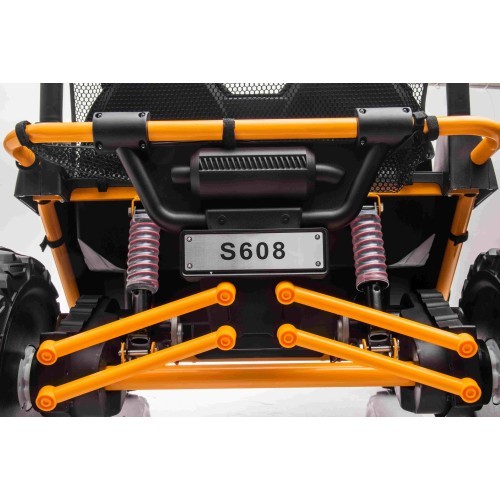 Электромобиль Buggy FASTER, желтый