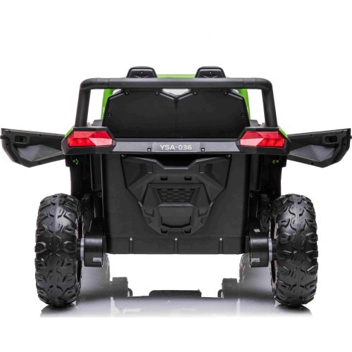 Elektromobilis bērniem Buggy UTV 2000M Racing Green