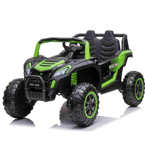 Elektromobilis bērniem Buggy UTV 2000M Racing Green