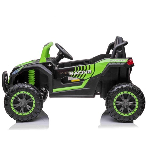 Elektromobilis bērniem Buggy UTV 2000M Racing Green