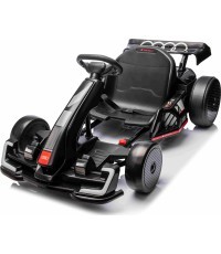 Audi Gokart ar drifta funkciju Melns