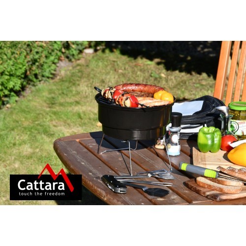 Portable charcoal grill with bag Cattara BOSA