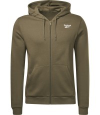 Мужская толстовка с капюшоном Reebok RI Left Chest Logo Green HG4452