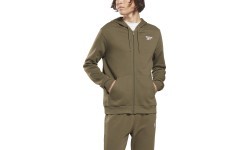Reebok vīriešu džemperis ar kapuci RI Left Chest Logo Green HG4452