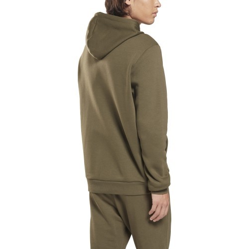 Мужская толстовка с капюшоном Reebok RI Left Chest Logo Green HG4452