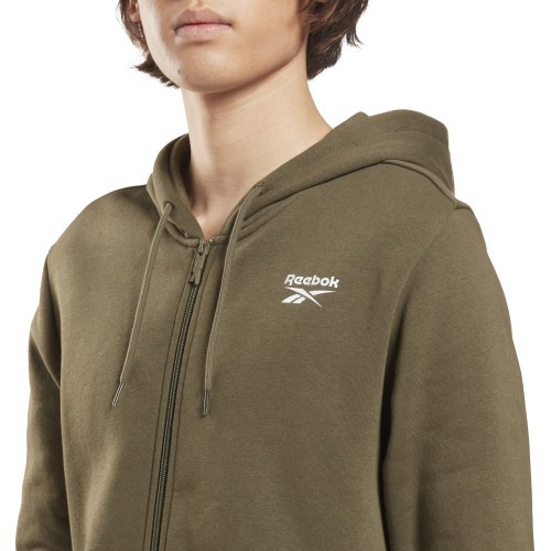 Reebok vīriešu džemperis ar kapuci RI Left Chest Logo Green HG4452
