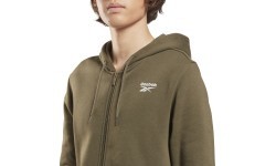 Reebok vīriešu džemperis ar kapuci RI Left Chest Logo Green HG4452