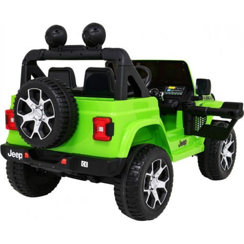 Jeep Wrangler Rubicon, zaļš