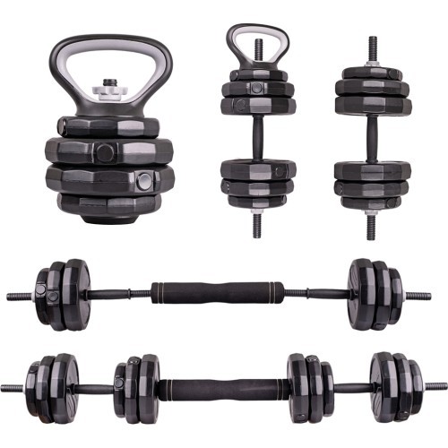 Cementa hanteļu komplekts inSPORTline ON-X 6-in-1 40 kg