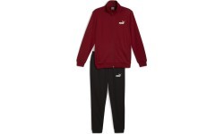 Puma Clean Sweat Suit vīriešu sporta tērps Black Red 585840 13