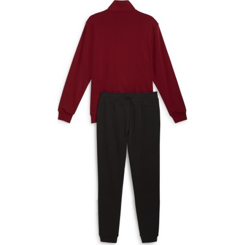 Puma Clean Sweat Suit vīriešu sporta tērps Black Red 585840 13