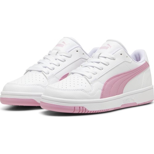 Puma Reb-L Jr Junior Shoes White Pink 398993 09