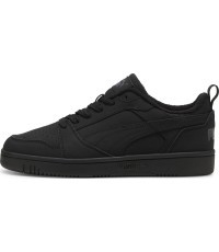 Puma Rebound V6 Low Nubuck Men's Sneakers Black 397475 03