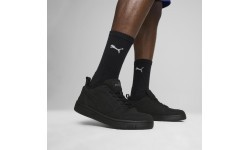 Puma Rebound V6 Low Nubuck Men's Sneakers Black 397475 03