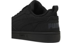 Puma Rebound V6 Low Nubuck Men's Sneakers Black 397475 03