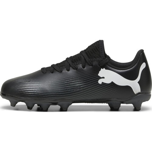 Футбольная обувь Puma Future 7 Play FG/AG Jr для подростков, чёрные 107734 02