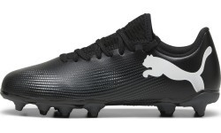 Puma Future 7 Play FG/AG Jr football shoes for juniors, black 107734 02