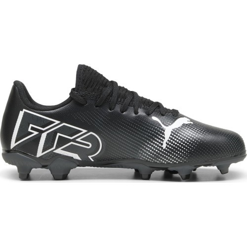 Футбольная обувь Puma Future 7 Play FG/AG Jr для подростков, чёрные 107734 02