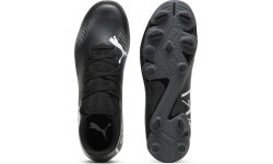 Футбольная обувь Puma Future 7 Play FG/AG Jr для подростков, чёрные 107734 02