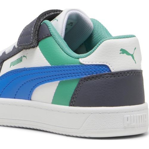 Puma Caven 2.0 Kids' Shoes Black White Blue Grey Green 394462 08