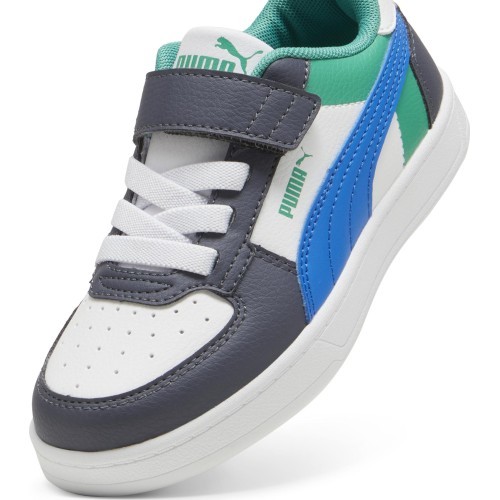 Детская обувь Puma Caven 2.0 Black White Blue Grey Green 394462 08
