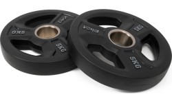 Pivot Fitness Olympic Rubber Plate 5k g Set
