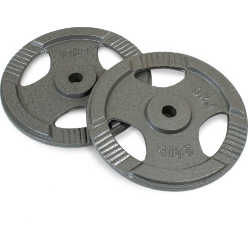Čuguna svaru disku komplekts 10 kg, 30 mm