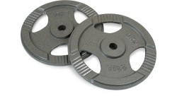 Čuguna svaru disku komplekts 10 kg, 30 mm