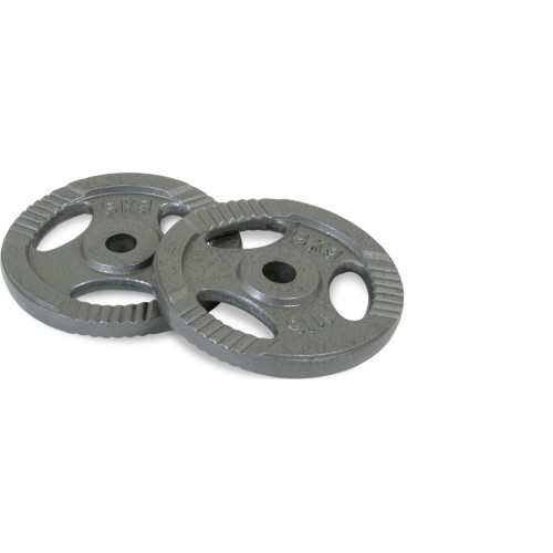 Svara disku komplekts, dzelzs, 5 kg, 30 mm
