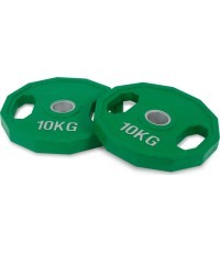 10 kg Rubber Olympic Plate Set