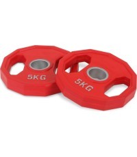 5 kg Rubber Olympic Plate Set