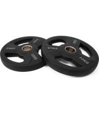 Pivot Fitness olimpisko gumijas svaru disku komplekts, 10 kg