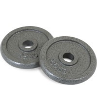Čuguna disku komplekts 2,5 kg 30 mm