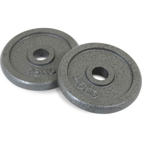 Čuguna disku komplekts 2,5 kg 30 mm