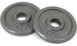1,25 kg dzelzs 30 mm plākšņu komplekts