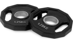 Gumijas olimpisko svaru disku komplekts 1,25 kg