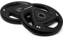 Набор олимпийских дисков Hastings Pro Rubber Tri-Grip 20 кг
