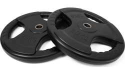Набор обрезиненных дисков Newton Fitness 30 мм 20 кг