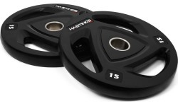 Hastings Pro Rubber Olympic Tri-Grip Plate Set 15 кг