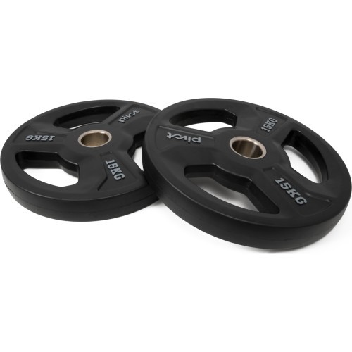 Pivot Fitness olimpisko gumijas svaru disku komplekts 15 kg