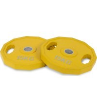 15 kg Rubber Olympic Plate Set
