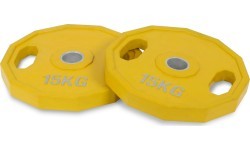 Kroon 15 kg gumijas olimpisko svaru komplekts